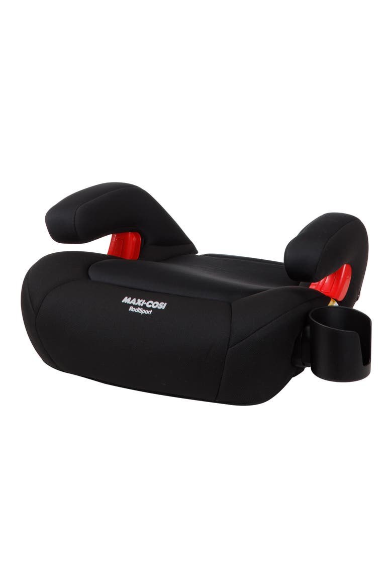 RodiSport Booster Car Seat, Alternate, color, MIDNIGHT BLACK