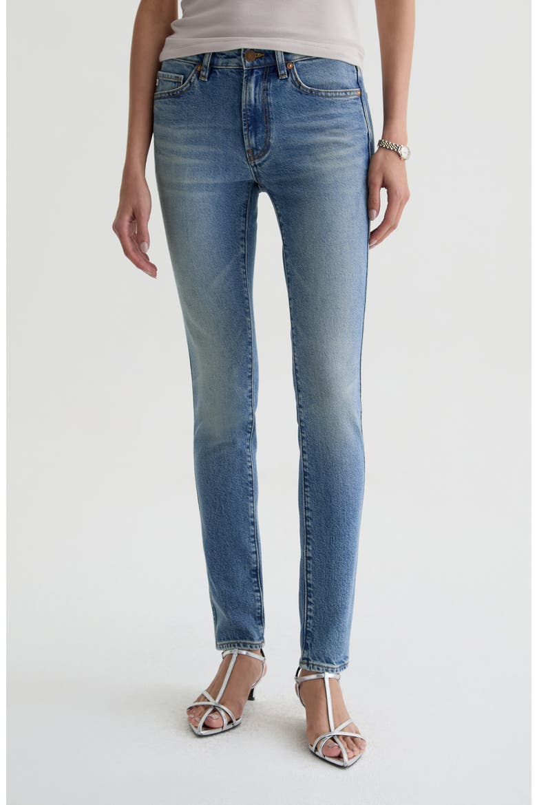 Quinn Low Rise Cigarette Jeans, Main, color, 16 YEARS AFFINITY