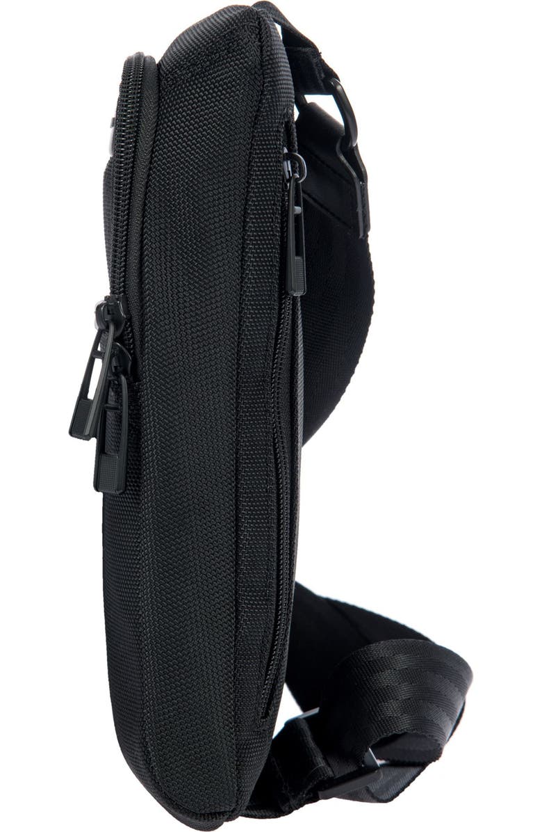 Porsche Design Roadster EVO Nylon Crossbody Bag, Alternate, color, Black