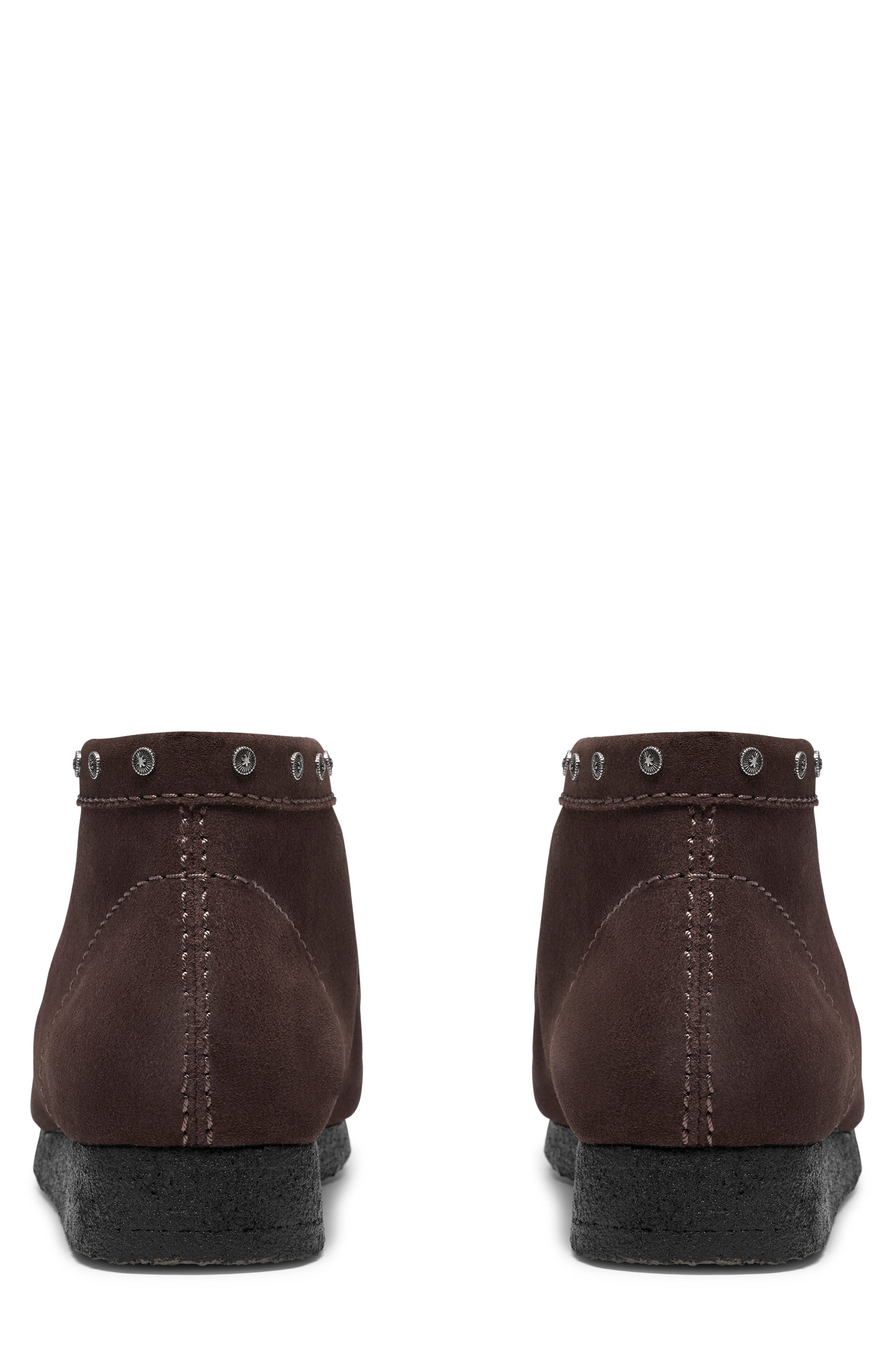 Wallabee Boot, Alternate, color, BROWN INTEREST CALF HAIR