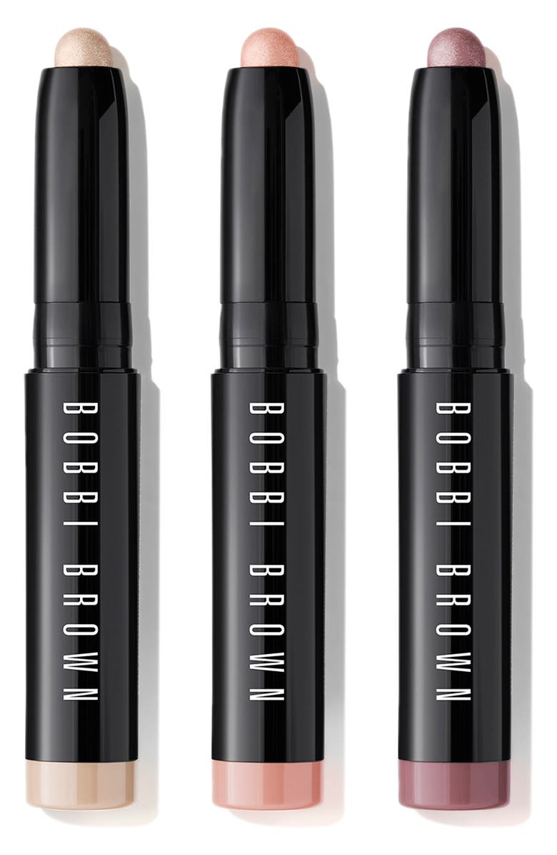 Bobbi Brown Mini Long-Wear Cream Shadow Stick Trio USD $45 Value, Main, color,