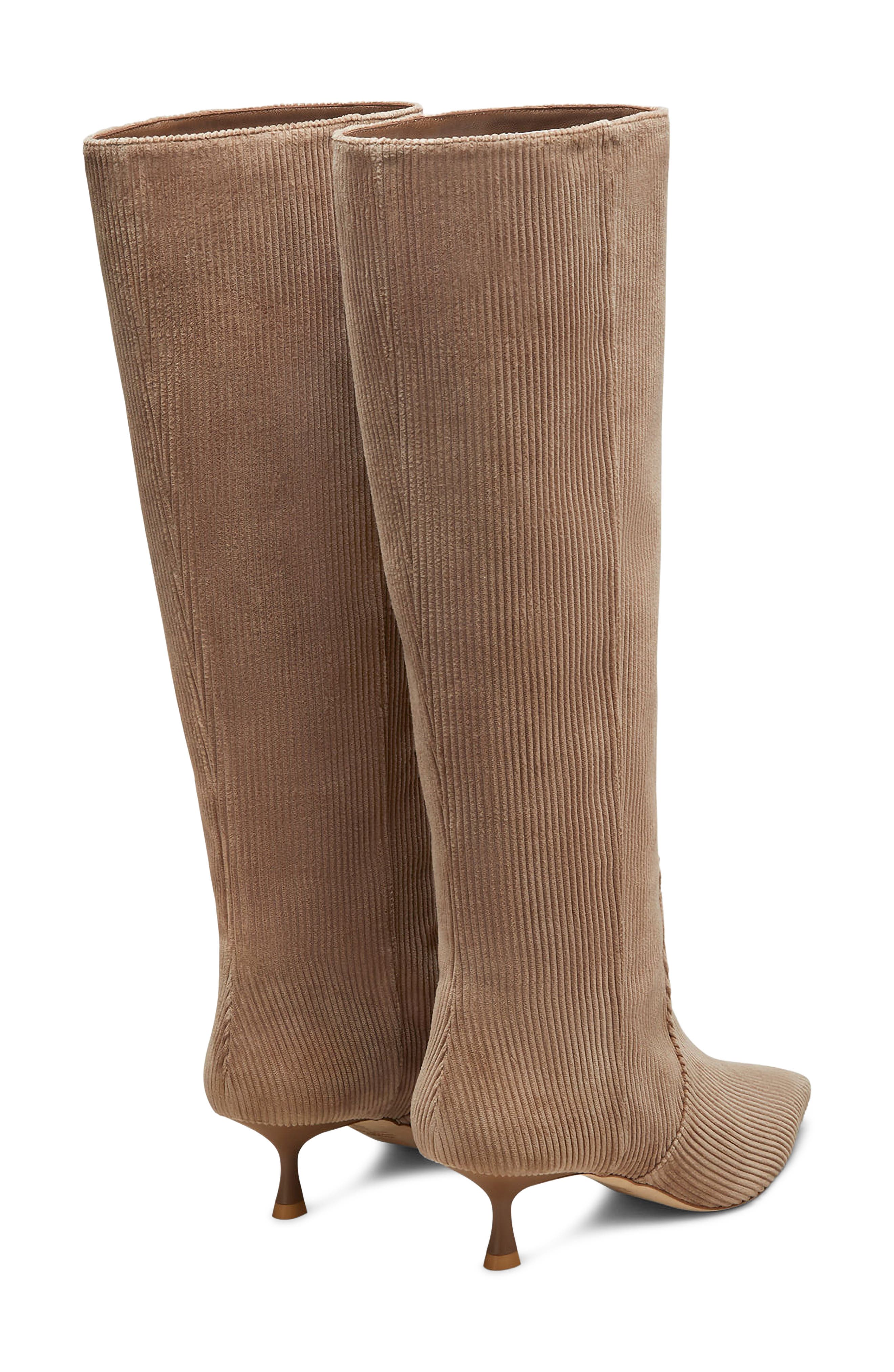 Naomi 50 Knee High Boot, Alternate, color, TAUPE