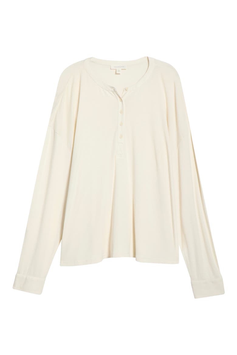Classic Henley, Alternate, color, WHITE