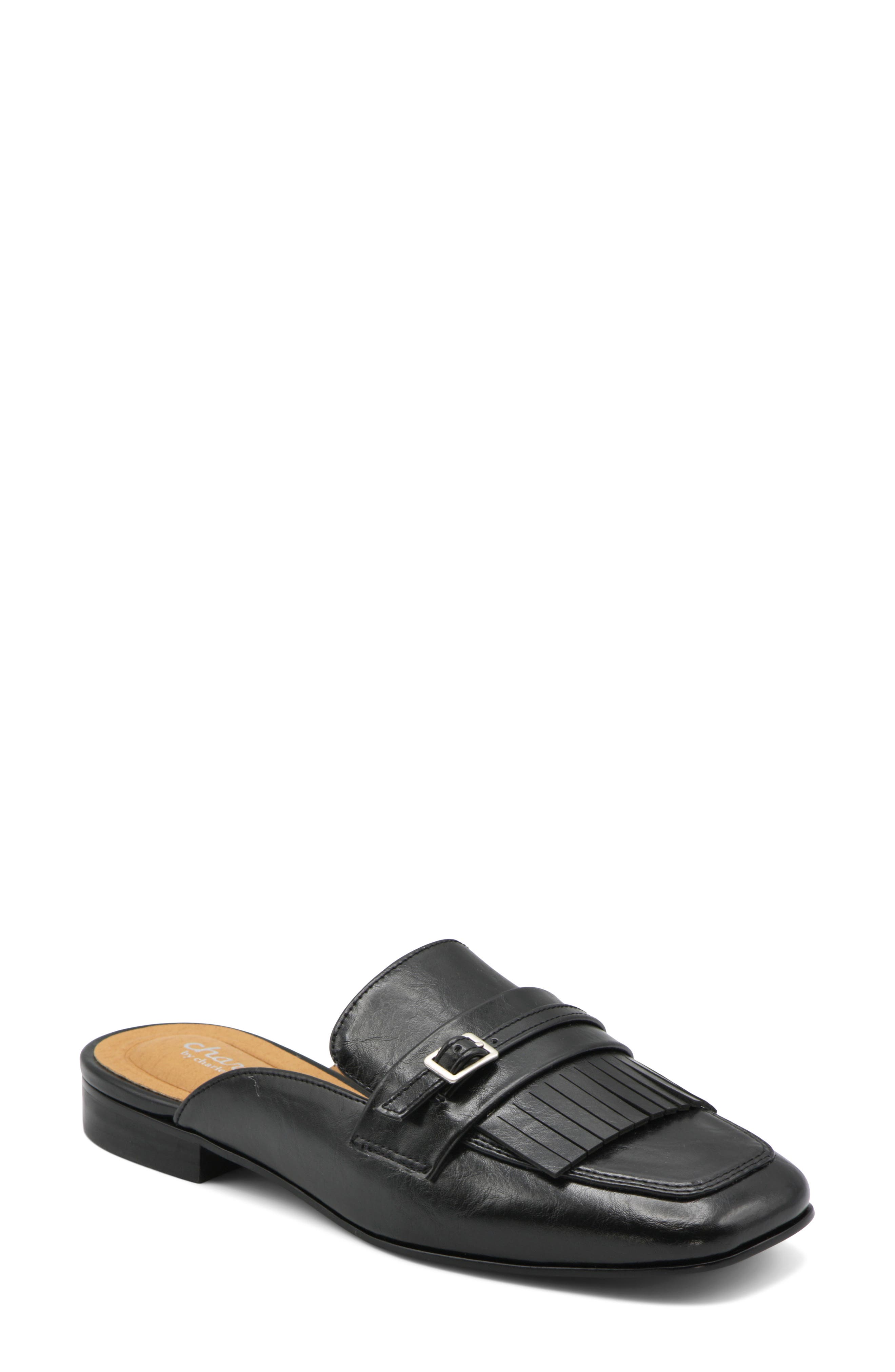 Charles by Charles David Carole Kiltie Fringe Mule, Main, color, 
