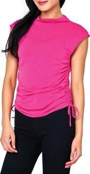 GIBSONLOOK Funnel Neck Top