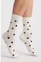 selected White/ Black Polka