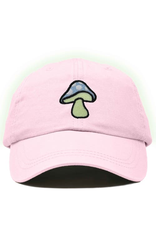 Dalix Mushroom Hat In Washed Pink