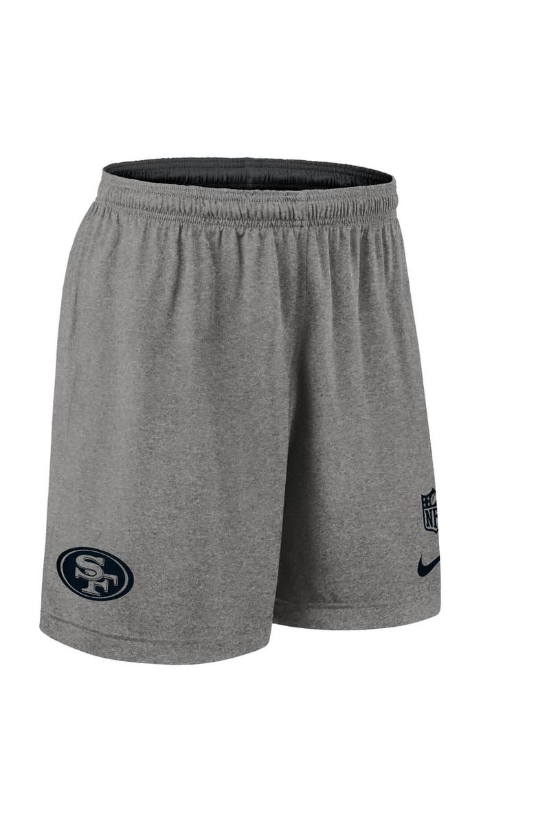 Nike Men's Nike Black San Francisco 49ers Sideline Reversible Performance Shorts, Alternate, color, Black