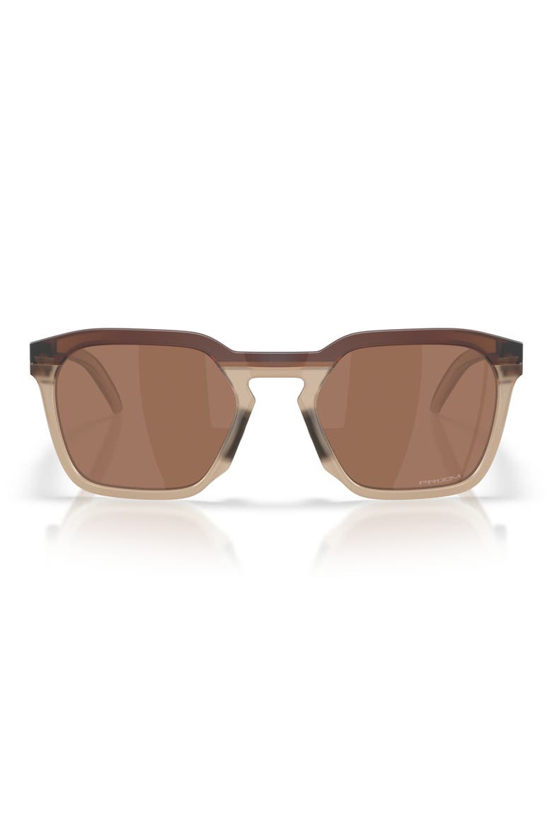 HSTN 54mm Prizm™ Square Sunglasses, Main, color, MATTE ROOTBEER / PRIZM