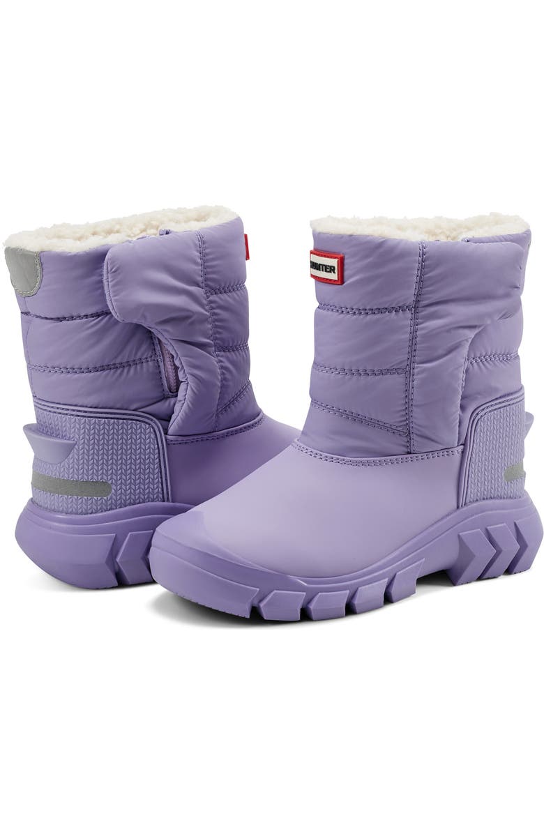 Hunter Kids' Intrepid Snow Boot, Alternate, color, Lavender Mist/ Lavender Mist