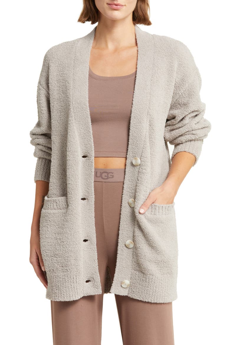Joselyn Lounge Cardigan, Main, color, GRANITE