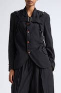 Comme des Garçons Comme des Garçons Garment Dyed Polyester Oxford Blazer