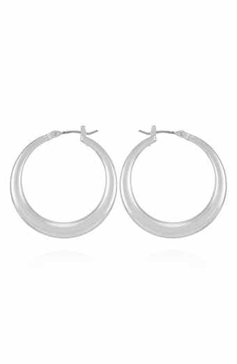 Vince Camuto Tapered Hoop Earrings