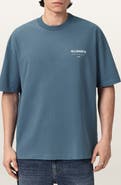 AllSaints Underground Oversize Graphic T-Shirt
