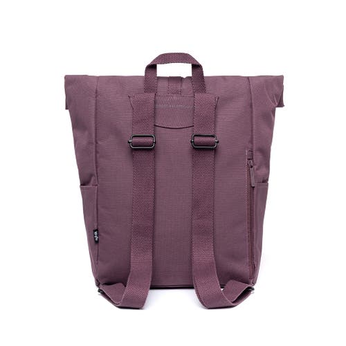 Lefrik Roll Mini Backpack In Purple