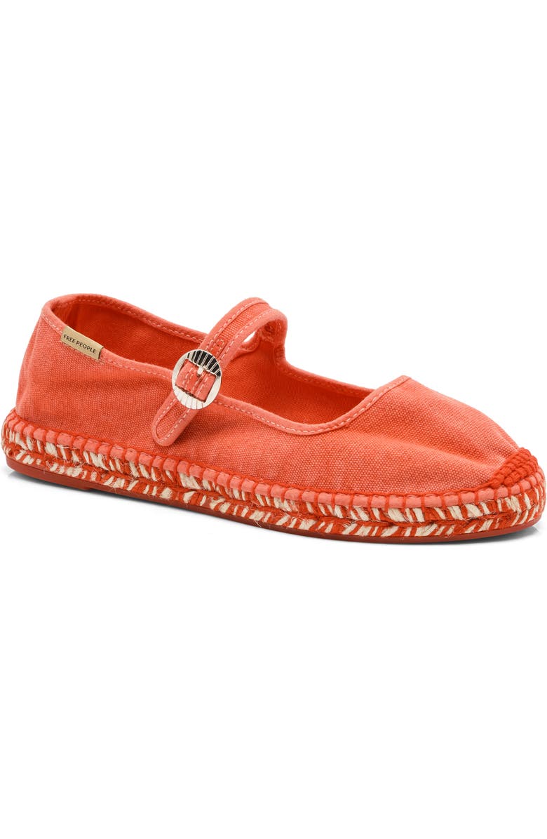 Free People Oasis Mary Jane Espadrille, Main, color, Washed Salsa