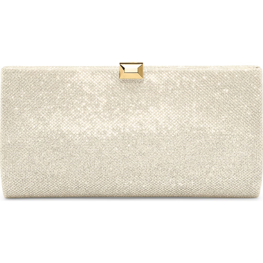 Stuart Weitzman The Vip Clutch In Silver