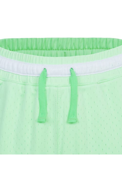 Jordan Dri-fit Sport Little Kids' Diamond Shorts In Green