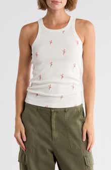 Lucky Brand Essential Cotton Rib Tank