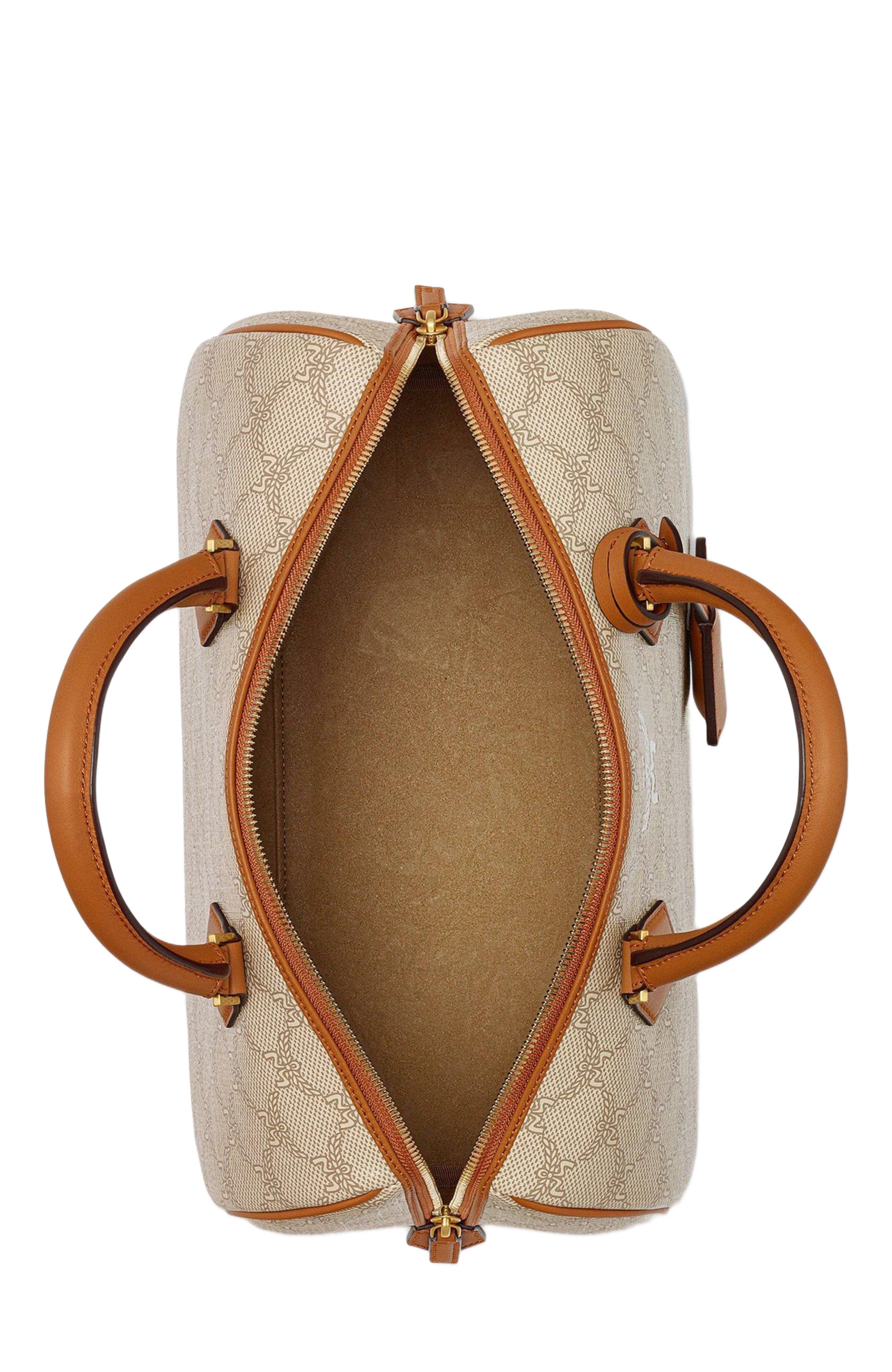 MCM Ella Boston Bag in Lauretos, Alternate, color, 