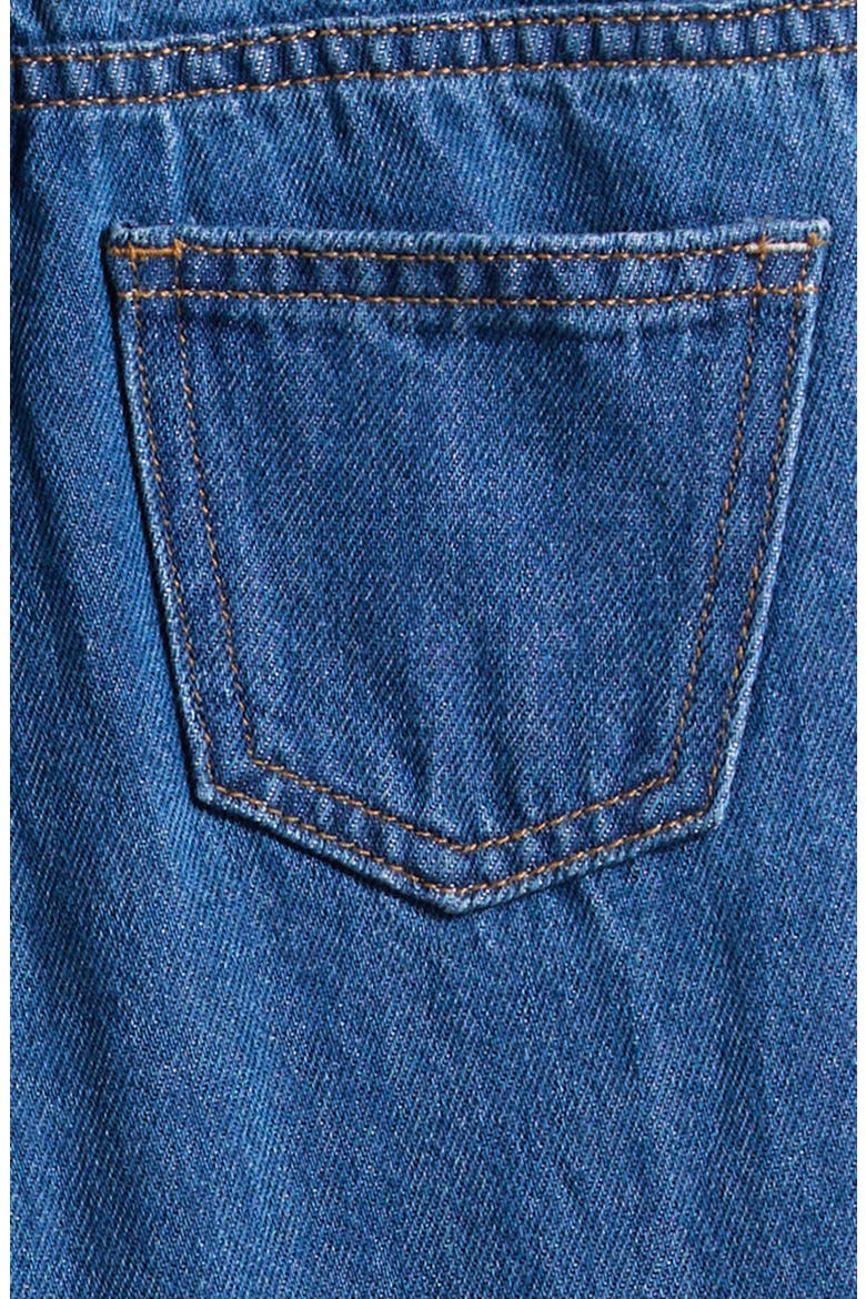 Kids' Barrel Leg Jeans, Alternate, color, MID VINTAGE DENIM