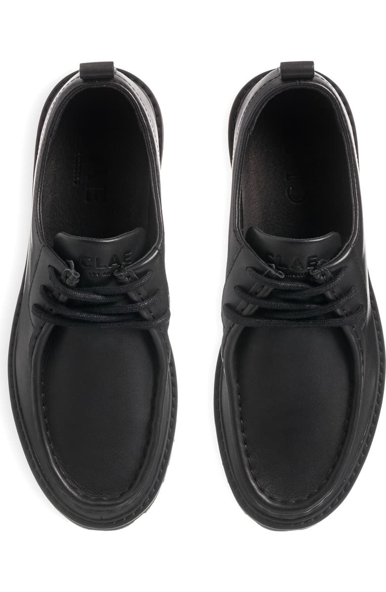 CLAE Morrison Low Top Chukka Boot, Alternate, color, Antique Black Leather