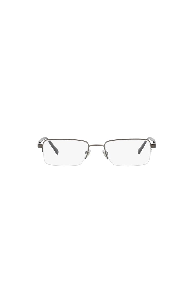 Versace 50mm Square optical glasses, Alternate, color, Silver