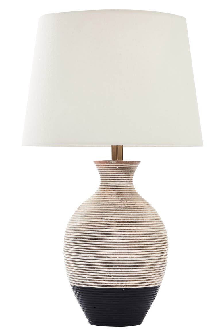 Ignacio Wood & Iron Table Lamp, Main, color, NO COLOR