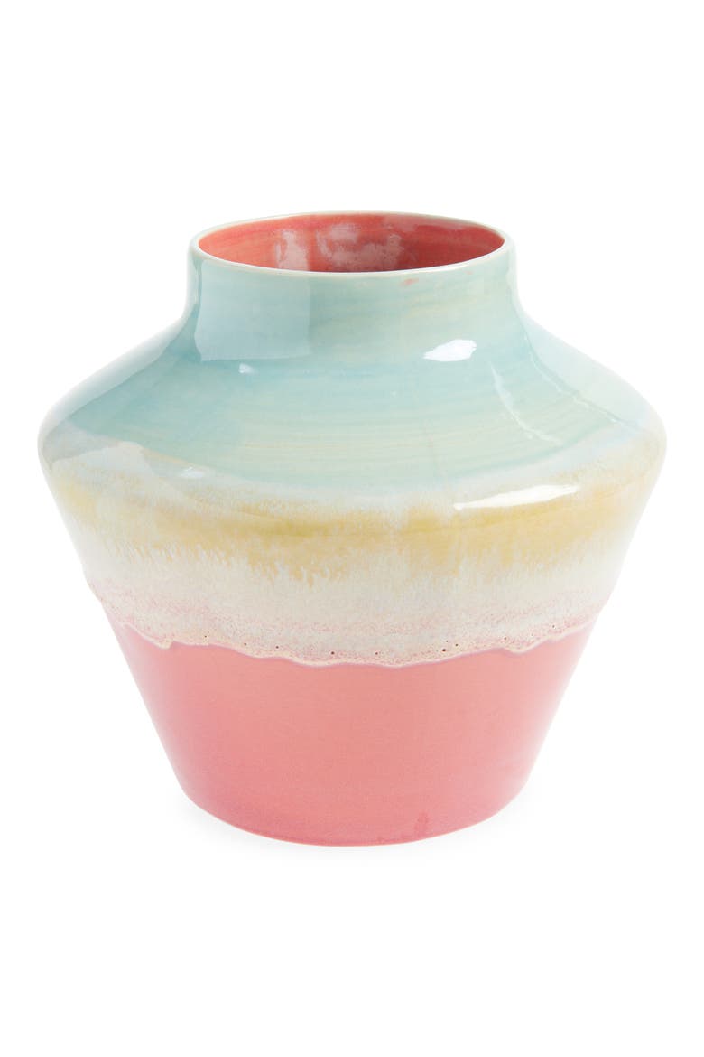 Poppery 8" Vase, Main, color, PINK
