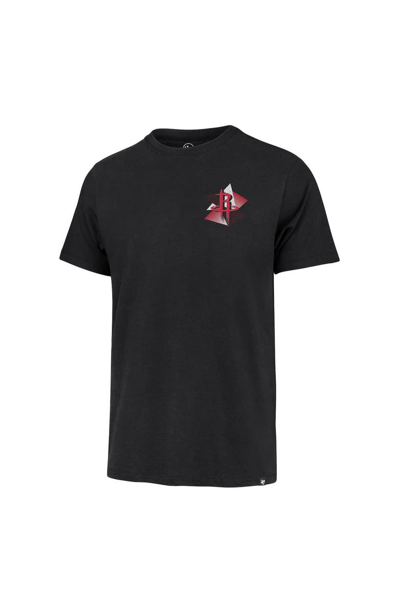 '47 Men's '47  Black Houston Rockets City Edition Backboard T-Shirt, Alternate, color, Black