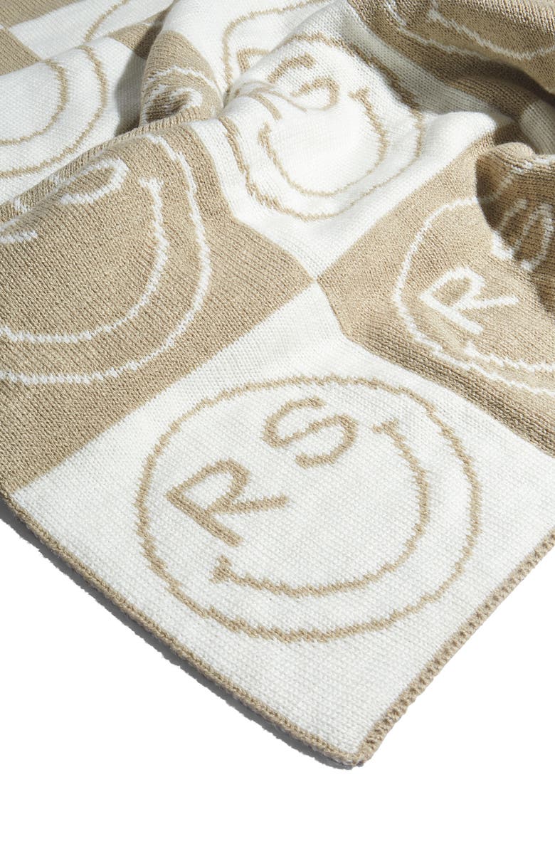 BaubleBar All Smiles Personalized Blanket, Alternate, color,