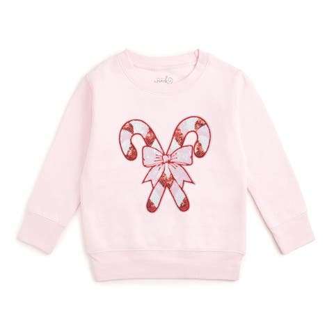 Candy Cane Patch Christmas Sweatshirt