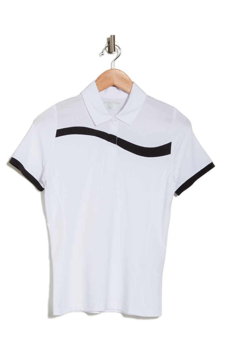 Callaway Colorblock Trim Polo, Alternate, color, 