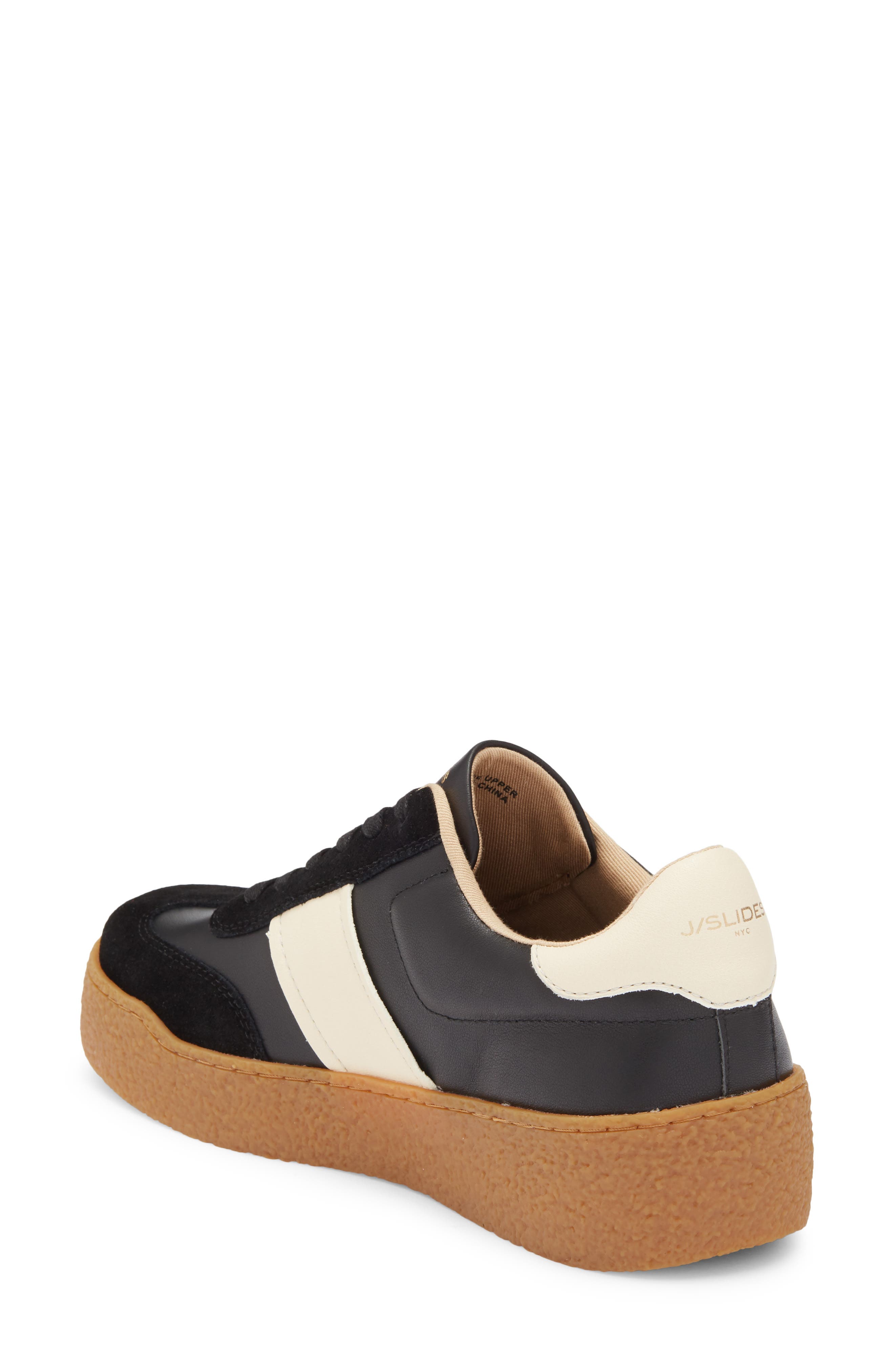 JSlides Olive Sneaker, Alternate, color, Off White/ Black