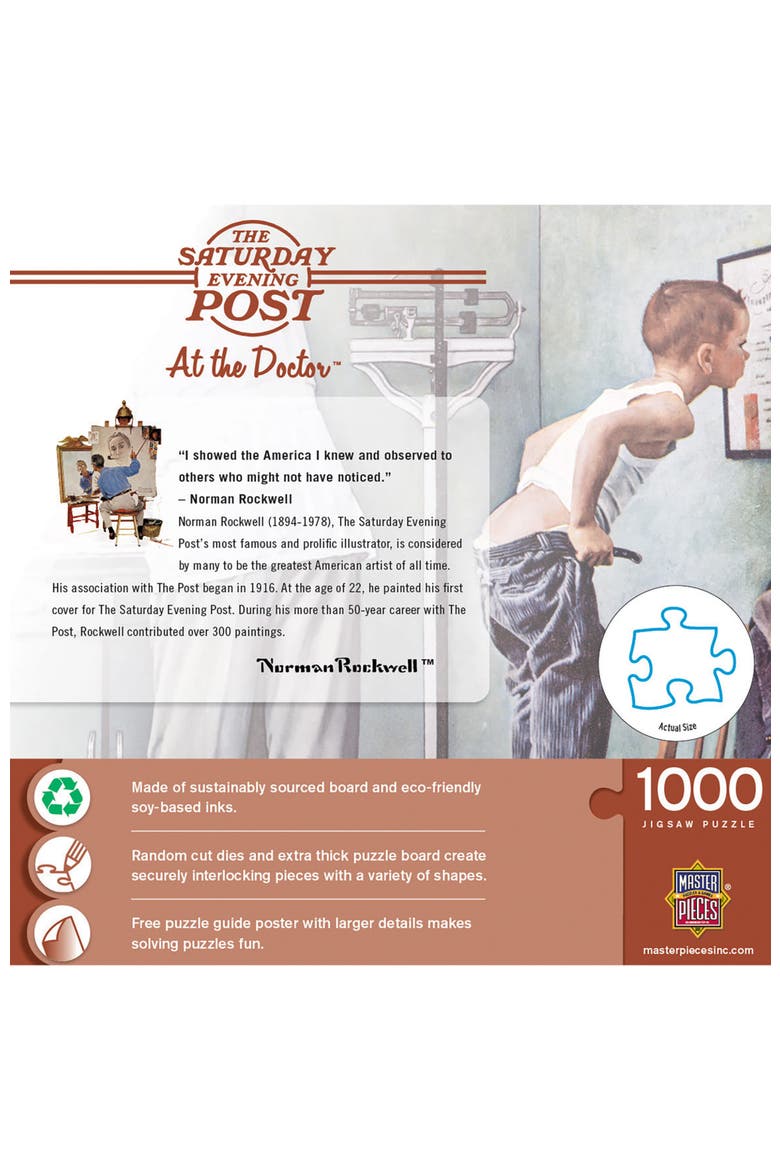At the Doctor 1000 Piece Jigsaw Puzzle, Alternate, color, Multicolor