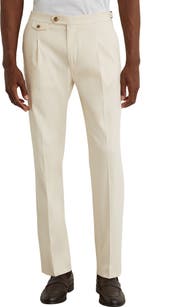 Reiss Float Slim Fit Cotton Blend Trousers