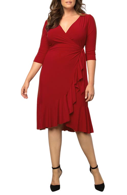 Kiyonna Whimsy Wrap Dress