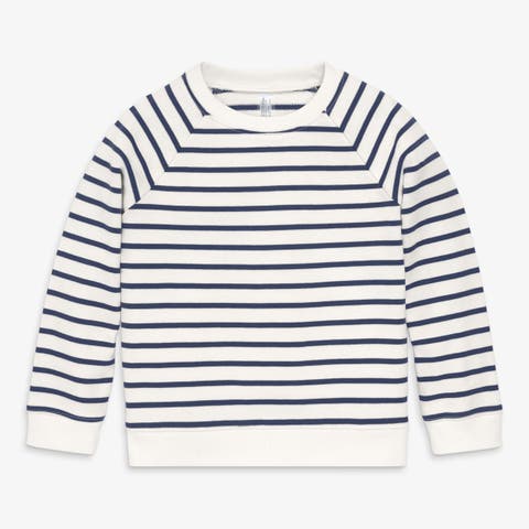 Kids Sweatshirt In Candy Stripe (Toddler, Little Kid, & Big Kid)