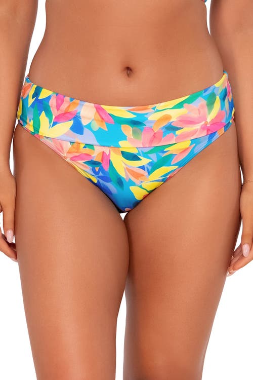 Sunsets Hannah High Waist In Shoreline Petals
