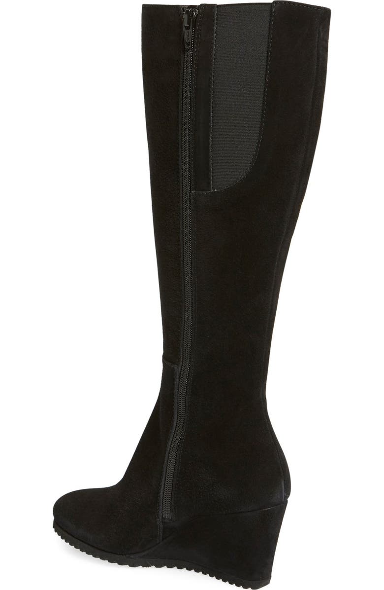 AGL 'Frankie' Tall Wedge Boot, Alternate, color,