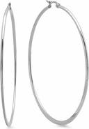 STEELTIME Slim Hoop Earrings