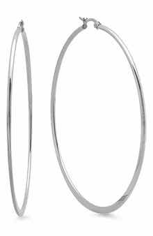 Slim Hoop Earrings