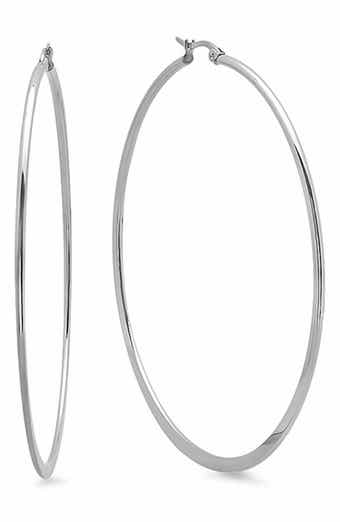Slim Hoop Earrings