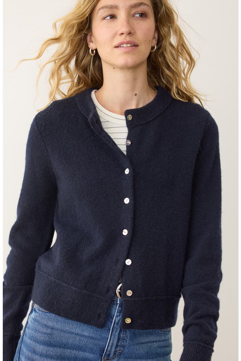 Sausalito Cardigan, Alternate, color, NAVY