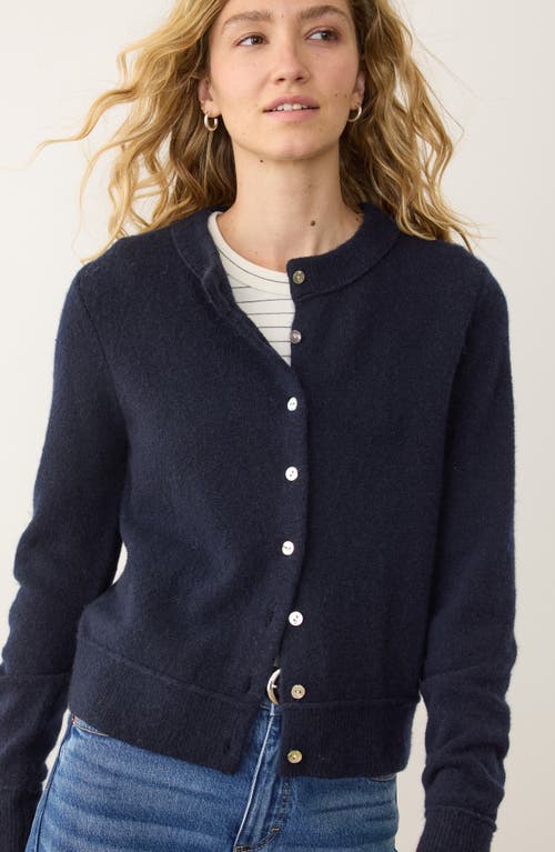 Marine Layer Sausalito Cardigan In Blue