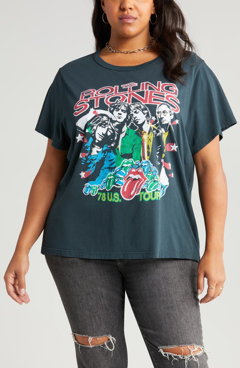 Daydreamer Rolling Stones Cotton Graphic T-Shirt, Alternate, color,