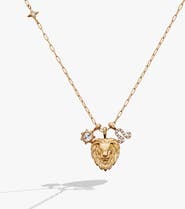 Alex and Ani Leo Zodiac Charm Cluster Necklace