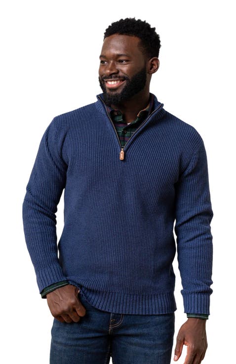 Men's Organic Half Zip Pullover
