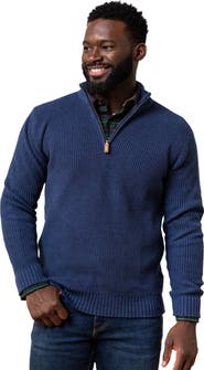 Hope & Henry Men's Organic Half Zip Pullover