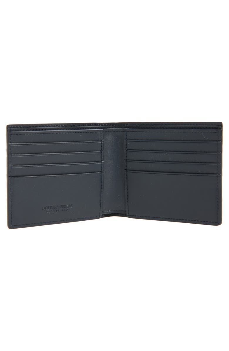 Bottega Veneta Intrecciato Bifold Wallet, Alternate, color, 4328 Midnight